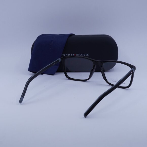 Tommy Hilfiger TH 1742 008A 00 Eyeglasses Black/Grey 52mm Rectangle Frame - Picture 9 of 9